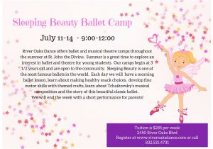 Sleeping Beauty Ballet Camp